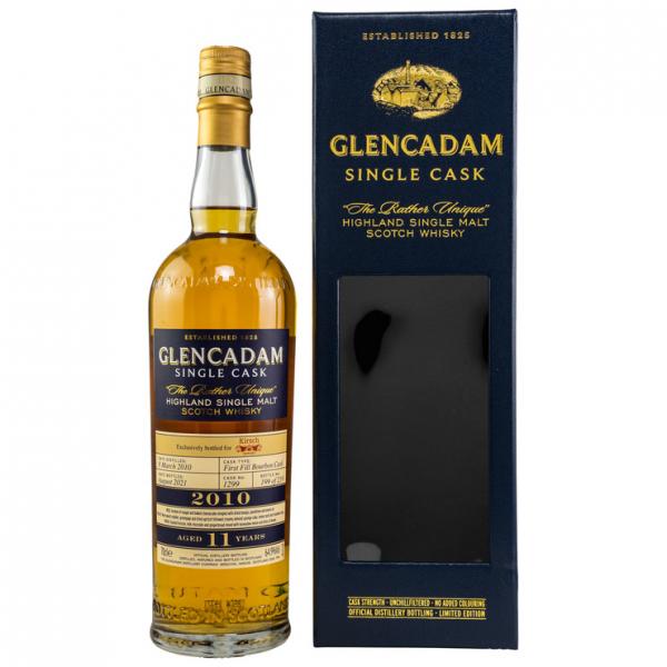 Glencadam 11 Jahre 2010 - 2021 Exclusively bottled for Kirsch 64,9% vol. 0,7l